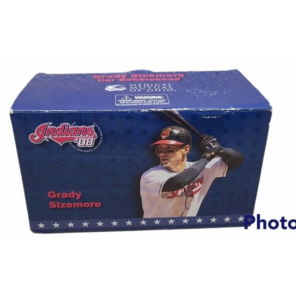 GRADY SIZEMORE Cleveland Indians 2008 Car Bobblehead SGA MLB Baseball - Picture 3 of 4